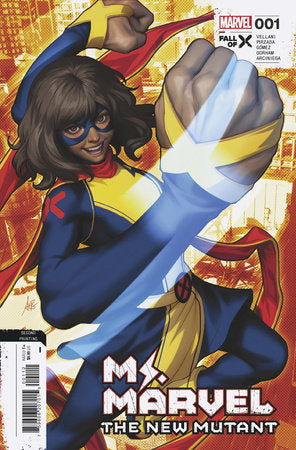 Ms Marvel The New Mutant #1 2nd Print A Stanley Lau Artgerm Variant (10/11/2023) Marvel (ONLINE ORDER ONLY)