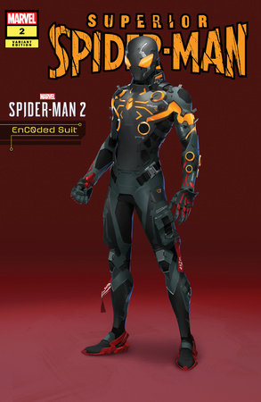 Superior Spider-Man #2 D Encoded Suit Variant (12/20/2023) Marvel (ONLINE ORDER ONLY)
