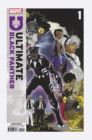 Ultimate Black Panther #1 2nd Print RB Silva Variant (03/13/2024) Marvel (ONLINE ORDER ONLY)