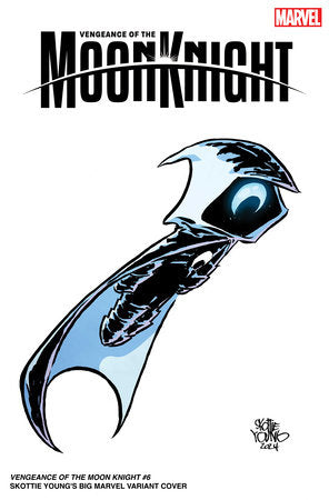 Vengeance Of Moon Knight #6 B Skottie Young Big Marvel Variant (06/26/2024) Marvel (ONLINE ORDER ONLY)