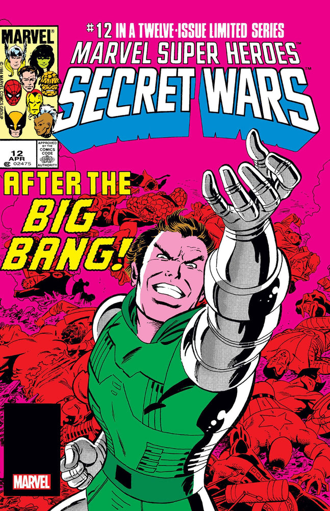 Marvel Super Heroes Secret Wars #12 Facsimile Edition Foil Variant (Online Order Only)