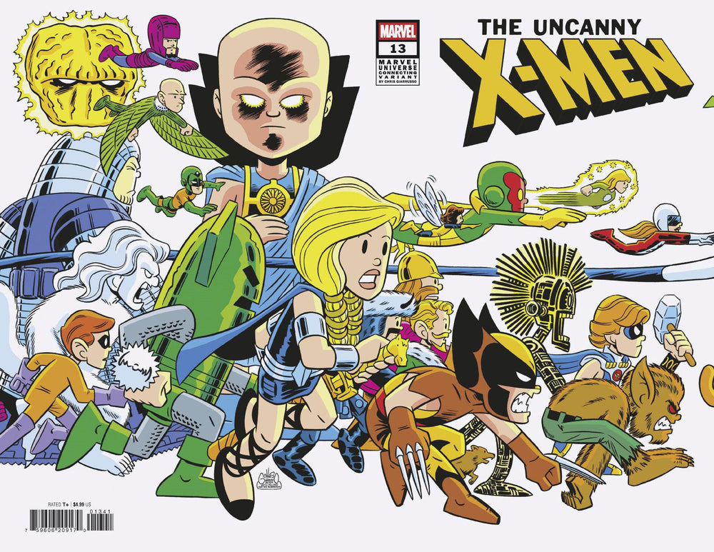 Uncanny X-Men #13 Chris Giarrusso Marvel Universe Connecting Wrap Variant N (Online Order Only)