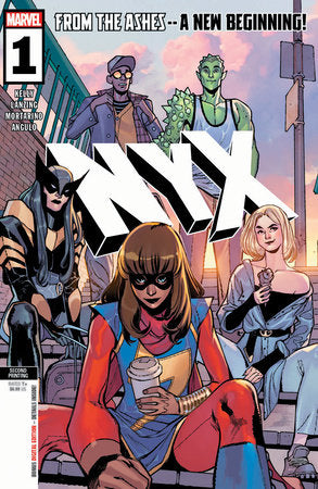 Nyx #1 2nd Print A Sara Pichelli Variant (09/04/2024) Marvel (ONLINE ORDER ONLY)