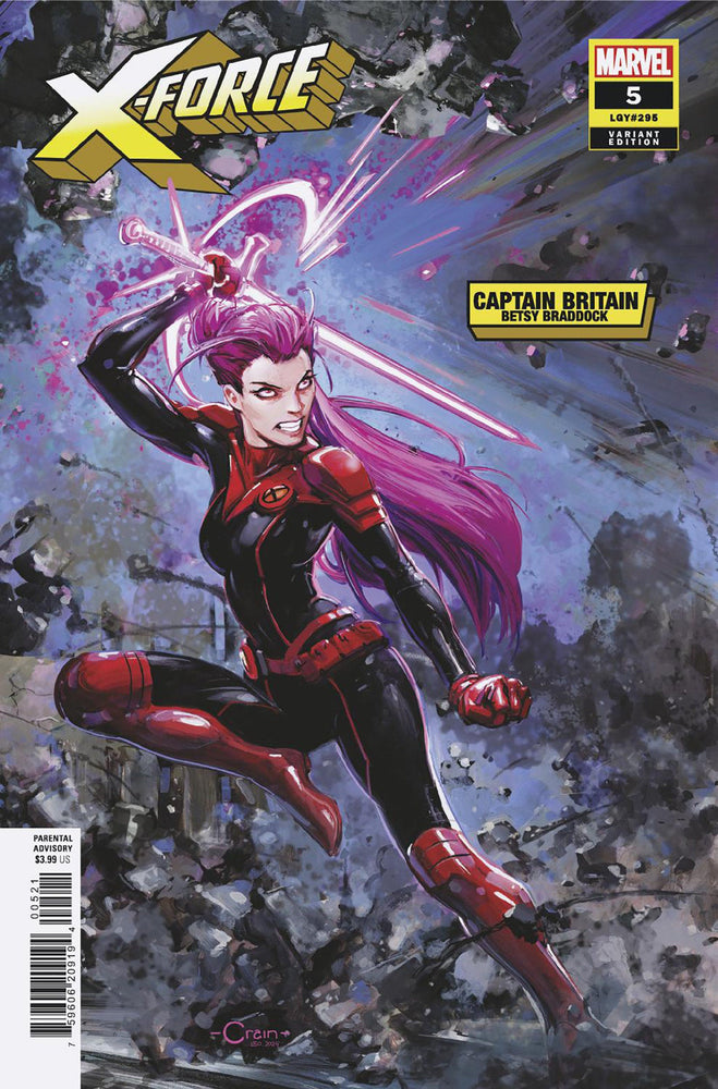 X-Force #5 Clayton Crain Betsy Braddock Variant (Online Order Only)