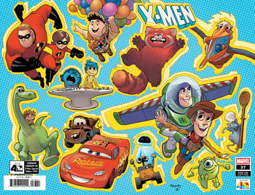 X-Men #37 Stephen Segovia Pixar 40 Th Variant [Dnx]