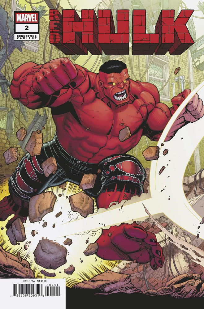 Red Hulk #2 Nick Bradshaw Red Hulk Connecting Variant [Doom] (Online Order Only)