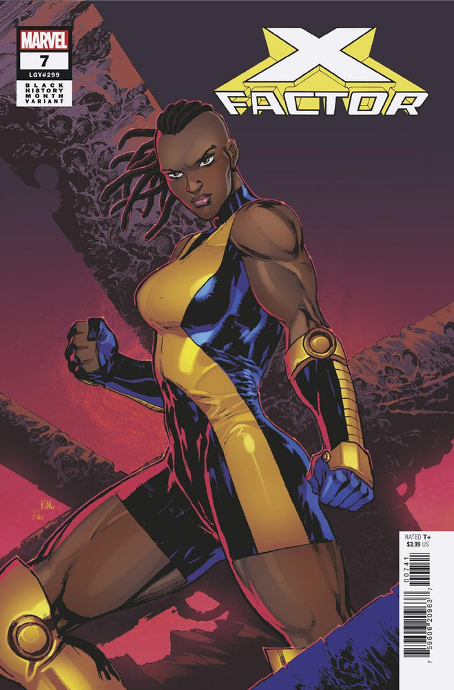 X-Factor #7 Ken Lashley Black History Month Variant [Doom] (Online Order Only)
