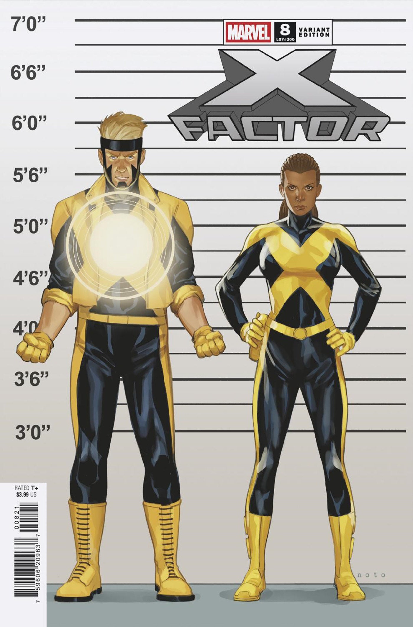 X-Factor #8 Phil Noto Connecting X-Manhunt Variant [Xmh]