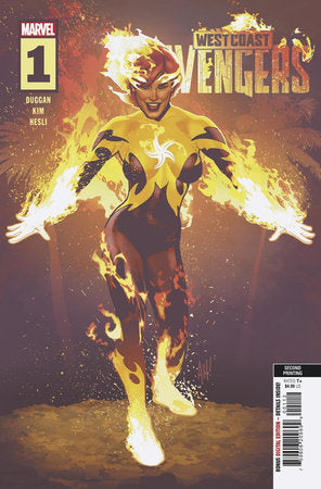 West Coast Avengers #1 2nd Print A Adam Hughes Variant (01/22/2025) Marvel (ONLINE ORDER ONLY)
