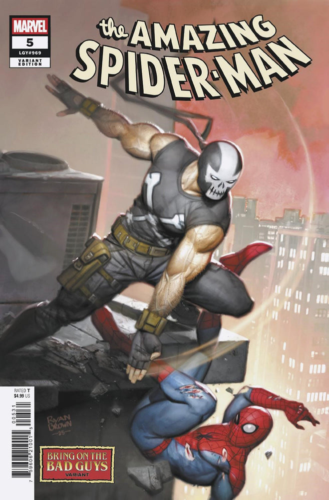 Amazing Spider-Man #5 Ryan Brown Bring On The Bad Guys Variant (Online Order Only)