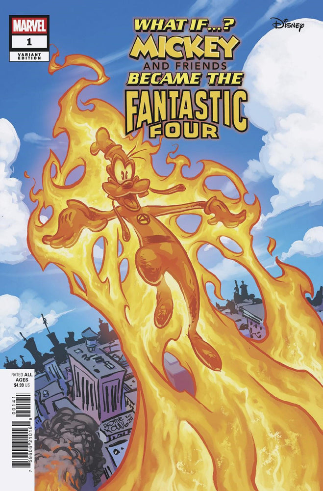 Marvel & Disney: What If...? Mickey & Friends Became The Fantastic Four (2025) #1D (Online Order Only)