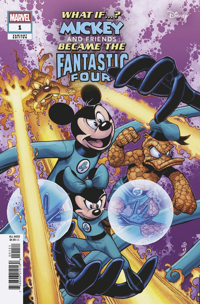 Marvel & Disney: What If...? Mickey & Friends Became The Fantastic Four (2025) #1E (Online Order Only)