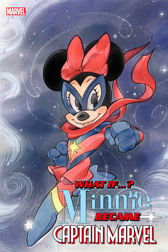 Marvel & Disney: What If...? Minnie Became Captain Marvel #1 Peach Momoko Variant (Online Order Only)