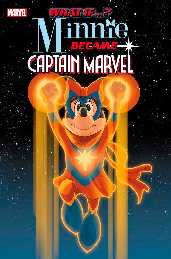 Marvel & Disney: What If...? Minnie Became Captain Marvel #1 Phil Noto Minnie Mouse Captain Marvel Variant (Online Order Only)