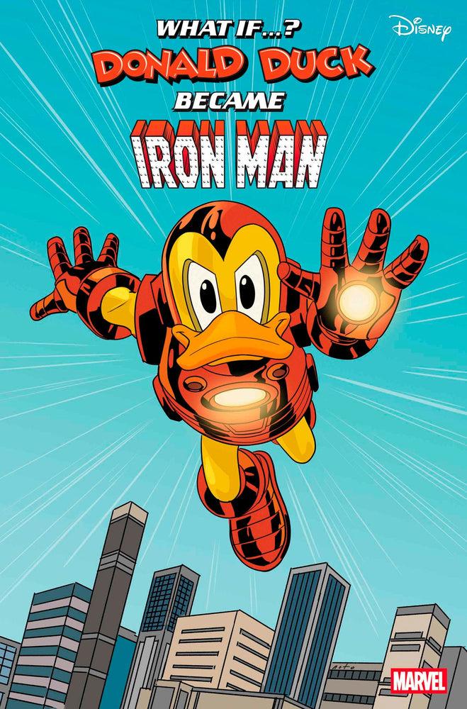 Marvel & Disney: What If...? Donald Duck Became Iron Man #1 Phil Noto Variant (Online Order Only)