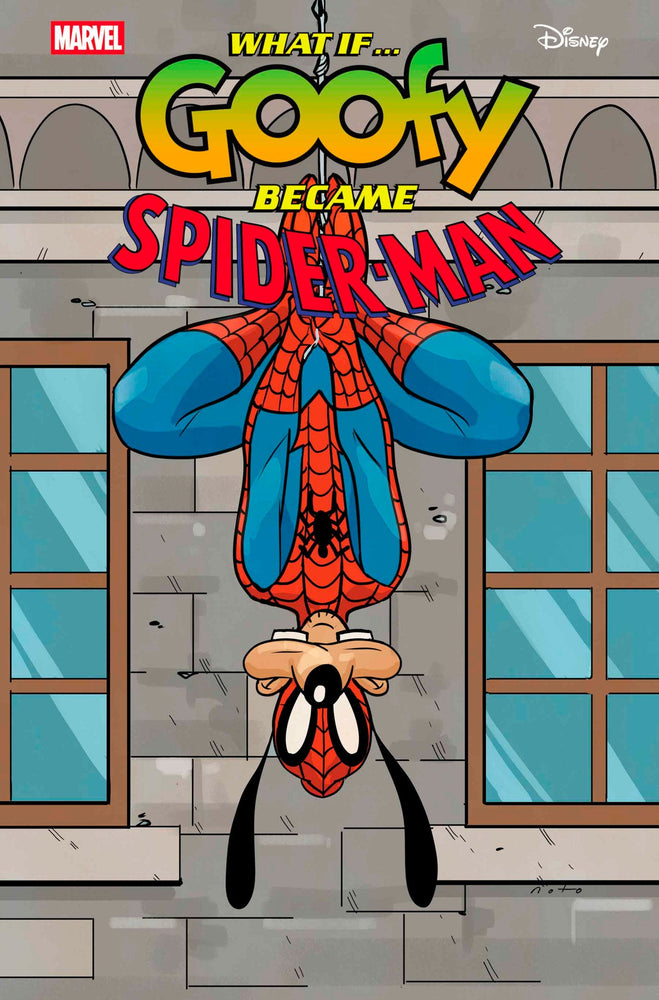 Marvel & Disney: What If...? Goofy Became Spider-Man #1 Phil Noto Goofy Spider-Man Variant (ONLINE ORDER ONLY)