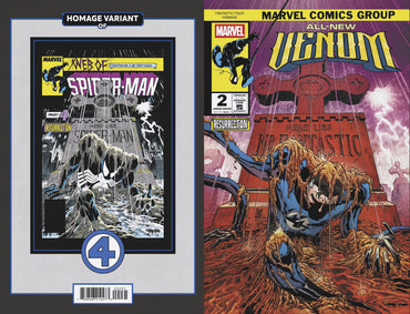 All-New Venom #2 Giuseppe Camuncoli Fantastic Four Homage Variant