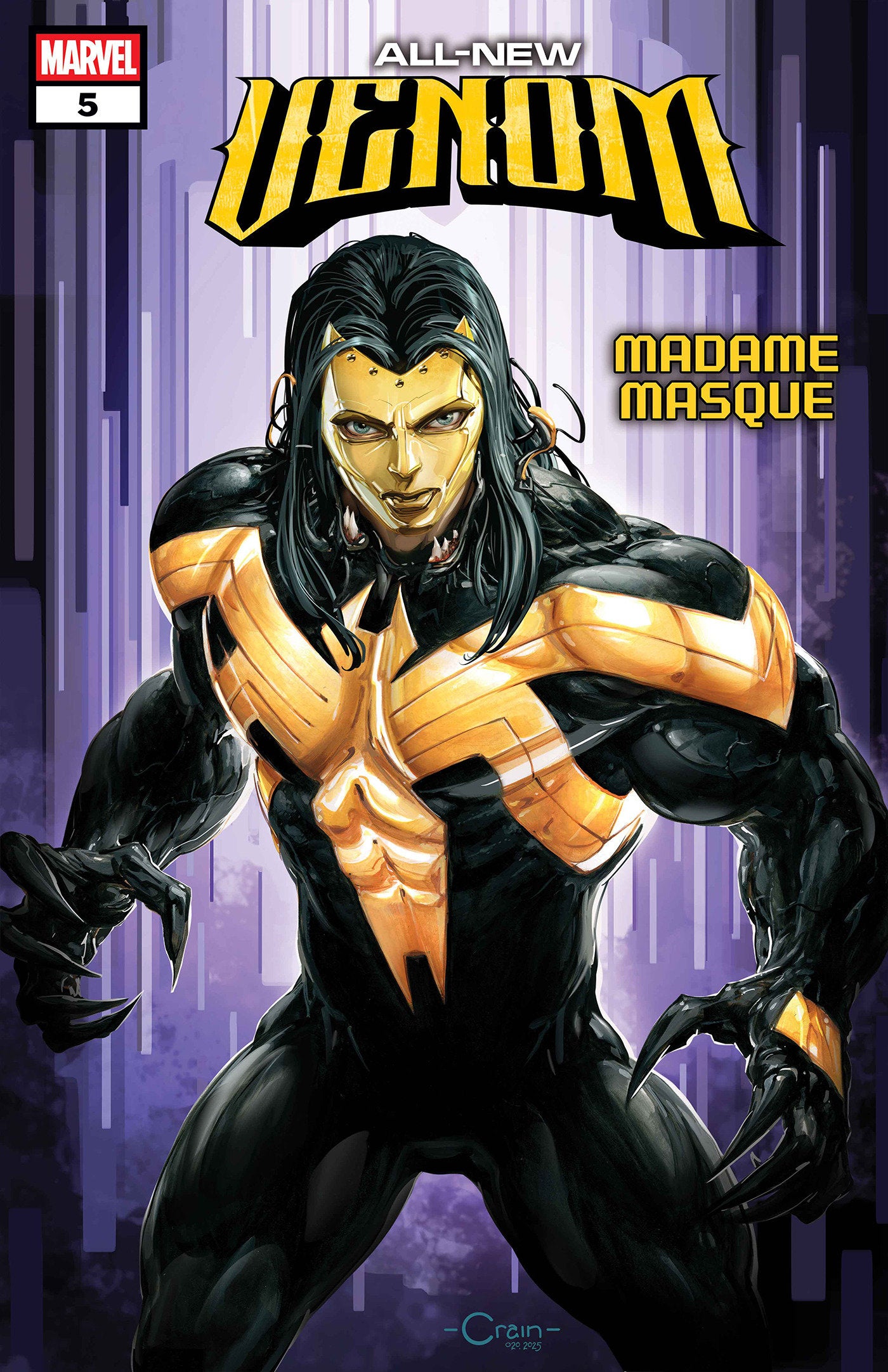 All-New Venom #5 Clayton Crain Suspect Variant A