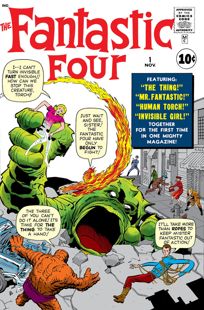[FOIL] Fantastic Four #1 Facsimile Edition Foil Variant [New Printing] Cb  (01/08/2025) (ONLINE ORDER ONLY)