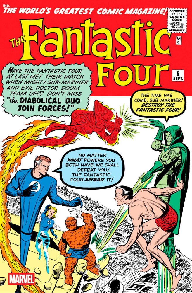 Fantastic Four (1961) #6 Facsimile Edition (Online Order Only)