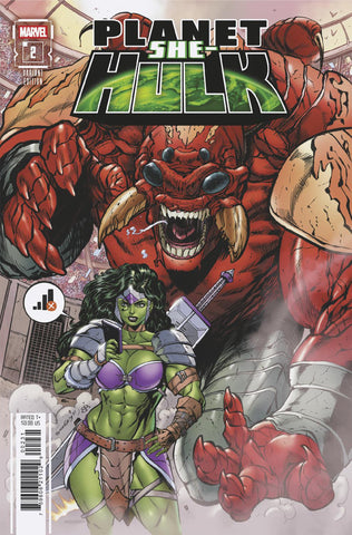 Planet She Hulk #2 Tim Seeley Variant