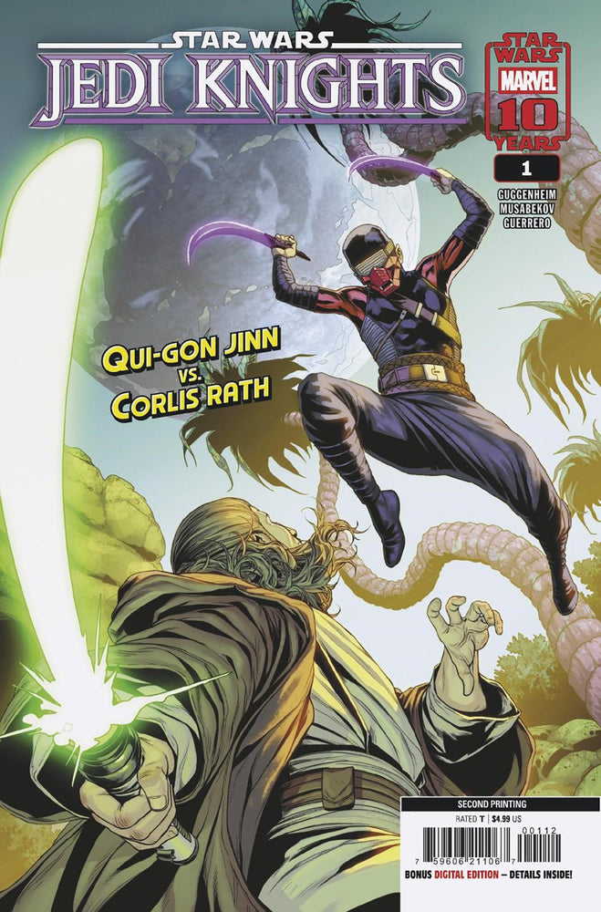 Star Wars: Jedi Knights #1 Madibek Musabekov 2nd Print Variant (Online Order Only)