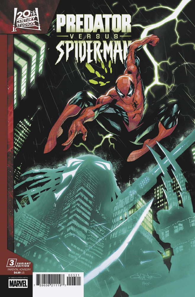 Predator vs. Spider-Man #3 Patrick Gleason Variant (Online Order Only)