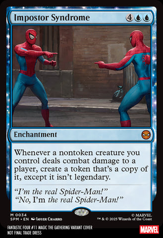 Fantastic Four #11 Javier Charro Magic: The Gathering Variant