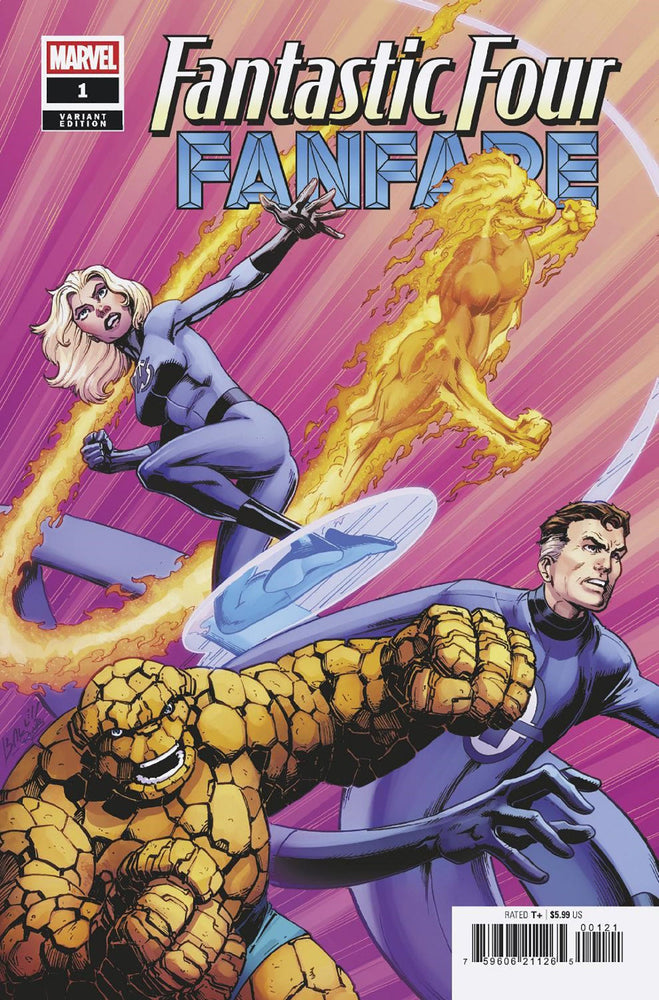 Fantastic Four Fanfare #1 Mark Bagley Variant (Online Order Only)