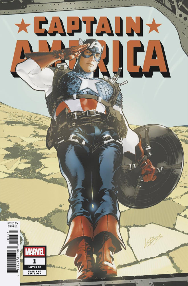 Captain America #1 Pablo Villalobos Variant (Online Order Only)