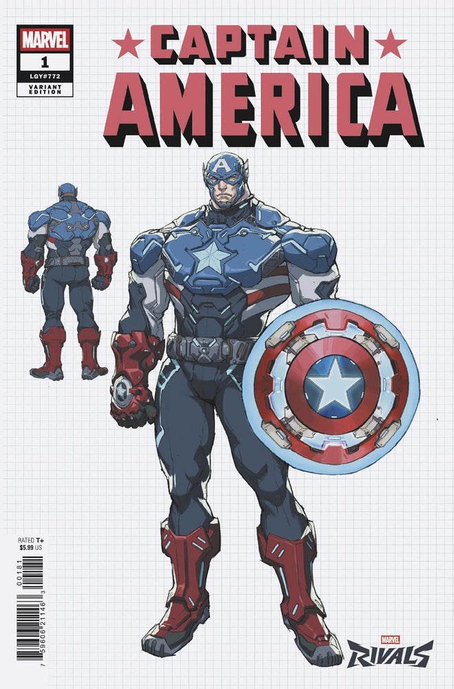 Captain America #1 Netease Games Marvel Rivals Variant (Online Order Only)