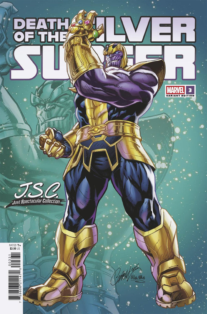 Death Of The Silver Surfer #3 J. Scott Campbell Just Spectacular Collection Variant (ONLINE ORDER ONLY)