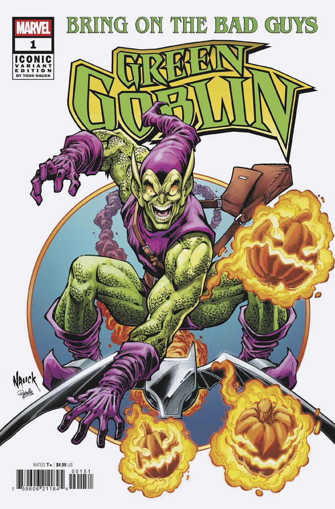 Bring On The Bad Guys: Green Goblin #1 Todd Nauck Iconic Variant (Online Order Only)