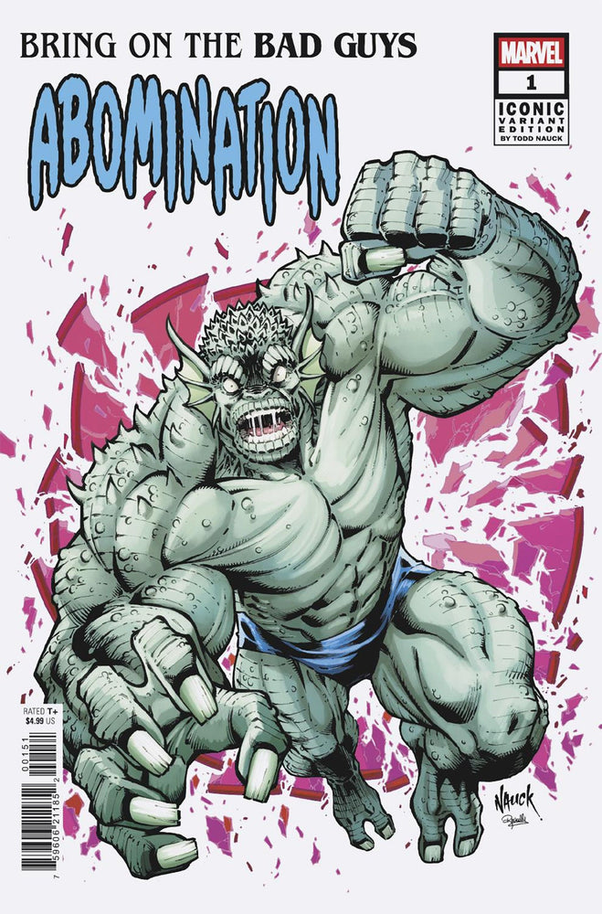 Bring On The Bad Guys: Abomination #1 Todd Nauck Iconic Variant (ONLINE ORDER ONLY)