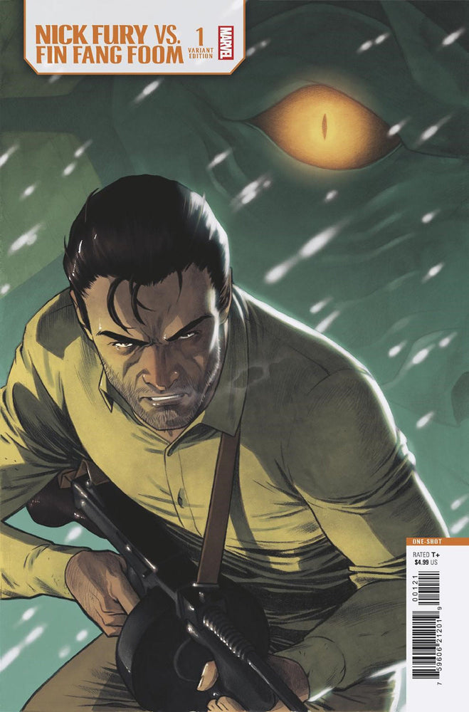 Nick Fury vs. Fin Fang Foom #1 Elena Casagrande Variant (Online Order Only)