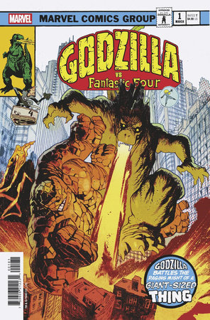 Godzilla Vs. Fantastic Four #1 J James Harren Homage Variant (03/26/2025) Marvel (ONLINE ORDER ONLY)