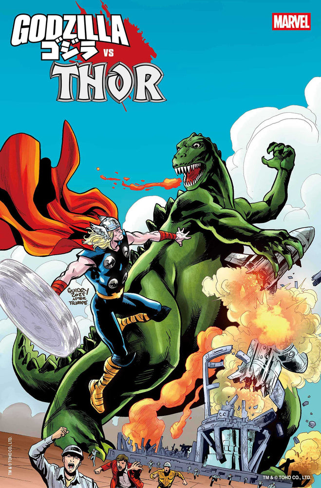 Godzilla Vs. Thor (2025) #1F (Online Order Only)