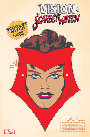 The Vision & The Scarlet Witch #5 C Retro Halloween Mask Variant (09/24/2025) Marvel (ONLINE ORDER ONLY)