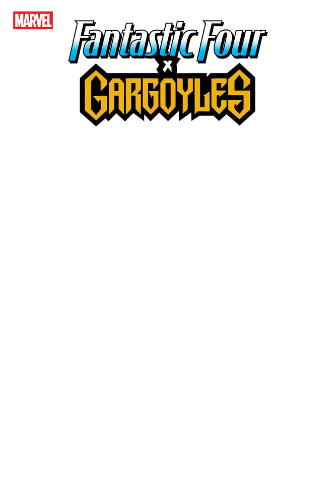 Fantastic Four/Gargoyles #1 Blank Cover Variant (ONLINE ORDER ONLY)