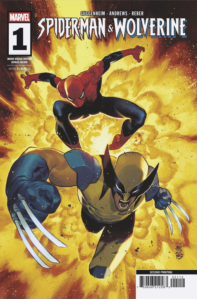 Spider-Man & Wolverine #1 Dike Ruan 2nd Print Variant (Online Order Only)
