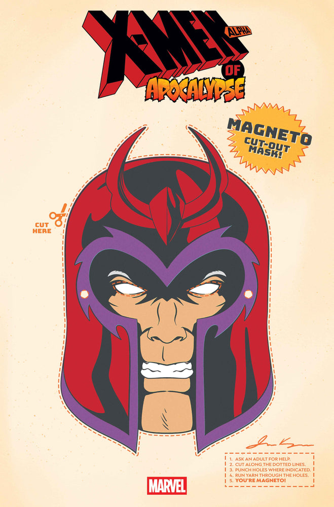 X Men Of Apocalypse Alpha #1 Retro Halloween Mask Variant (ONLINE ORDER ONLY)