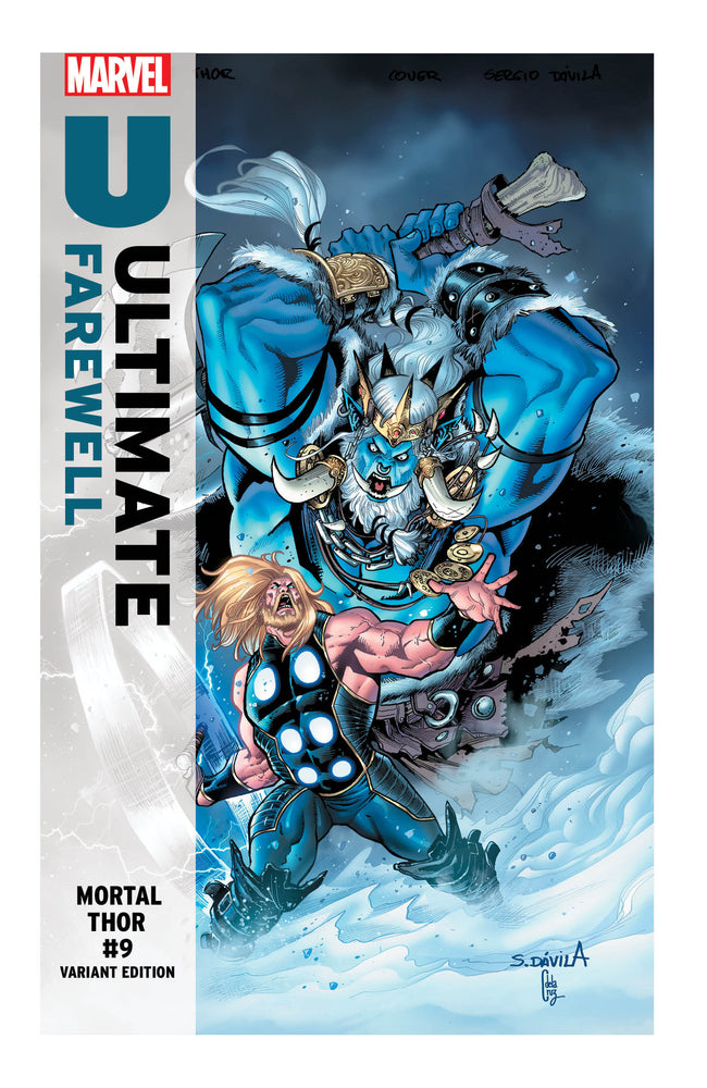 Mortal Thor #9 Sergio Davila Ultimate Farewell Variant
