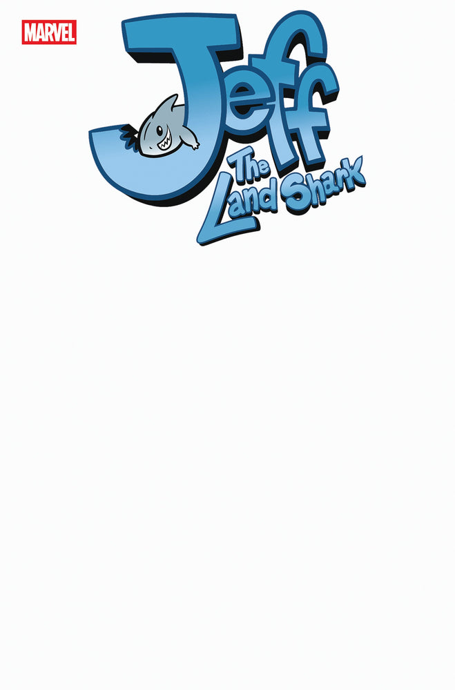 Jeff The Land Shark #1 Blank Cover Variant (Online Order Only)
