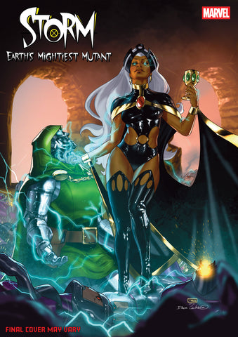 Storm: Earth's Mightiest Mutant #2 Taurin Clarke Doom Homage Variant