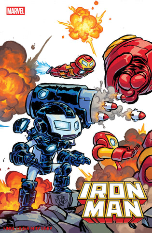 Iron Man #2 Skottie Young 4 Part Connecting Variant (ONLINE ORDER ONLY)