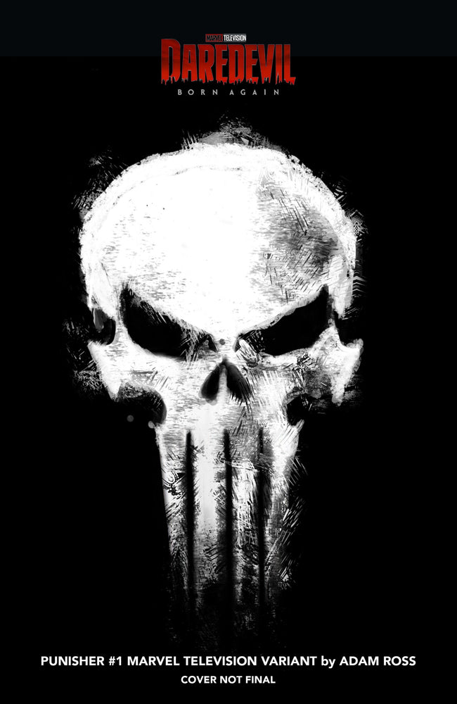 Punisher #1 Adam Ross Marvel Television Logo Variant (ONLINE ORDER ONLY)