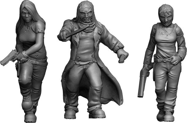 The Walking Dead: All Out War - The Whisperers Faction Set (6) (ONLINE ORDER ONLY)