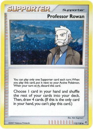Professor Rowan (112/130) (Cosmos Holo) [Diamond & Pearl: Base Set] (Online Only)