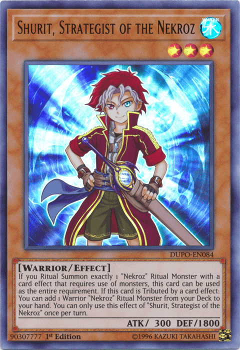 Shurit, Strategist of the Nekroz [DUPO-EN084] Ultra Rare (ONLINE ORDER ONLY)