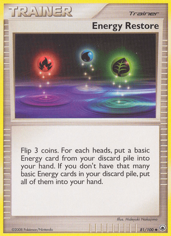 Energy Restore (81/100) [Diamond & Pearl: Majestic Dawn] (Online Only)